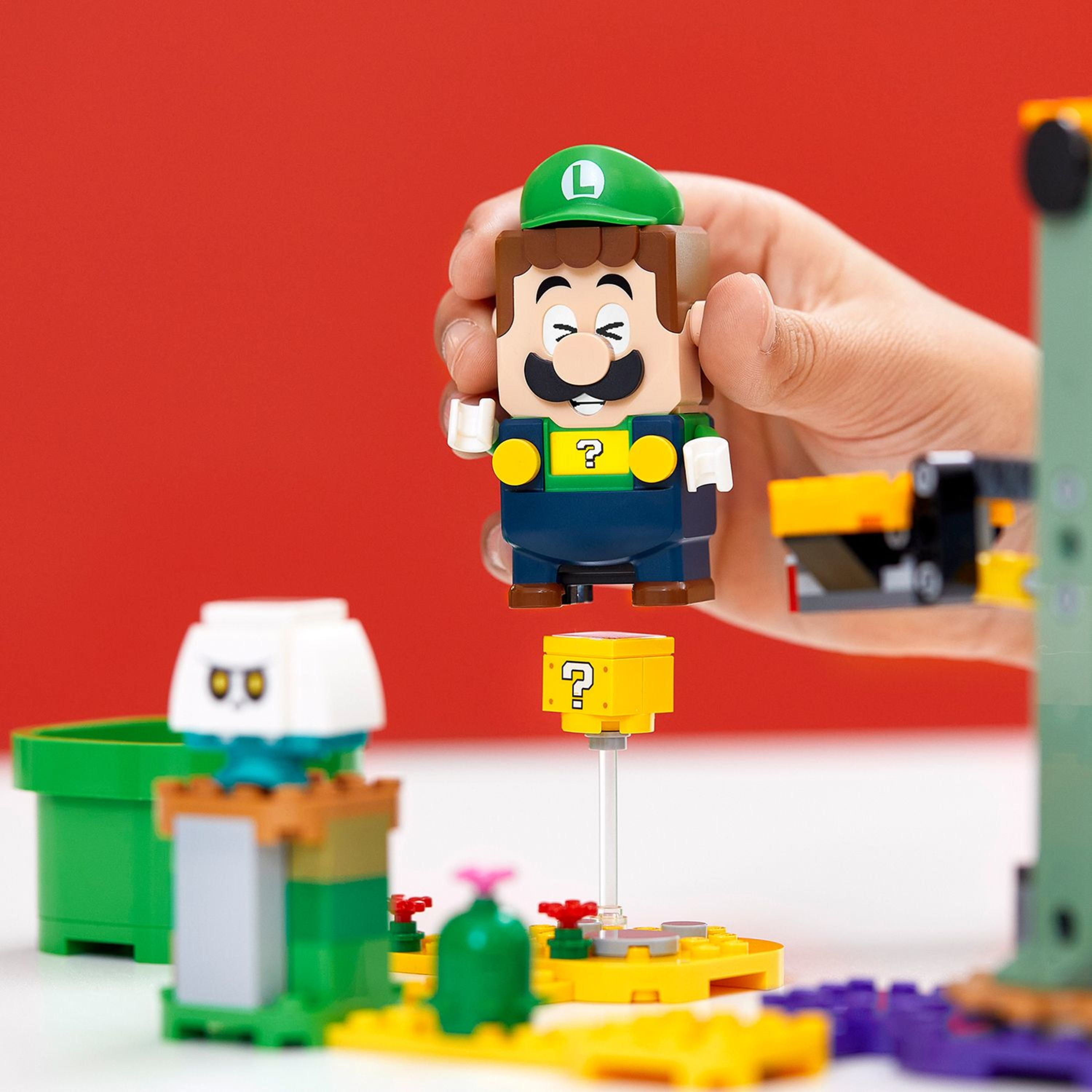 LEGO Super Mario Adventures with Luigi Starter Course 71387 Toy for Kids,  Interactive Figure and Buildable Game with Pink Yoshi, Birthday Gift for Super  Mario Bros. Fans, Girls & Boys Gifts Age