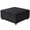 Black, variant on T-Shape Jacquard Square Stool Cover Ottoman Stool Cover Elastic Sofa Footrest Slipcovers for Living Room Office Home Decor
