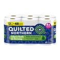 thumbnail image 2 of Quilted Northern Ultra Soft & Strong 2-Ply Toilet Paper, 12 Mega Rolls, 255 Sheets Per Roll, 2 of 13
