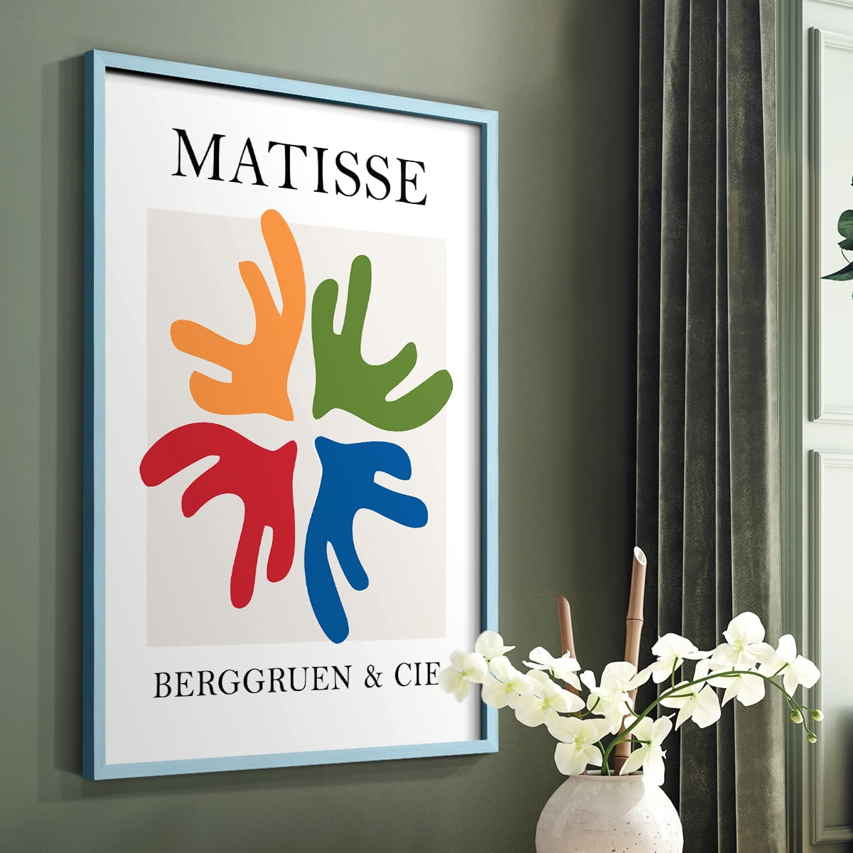 Matisse CCXCI in Solid Wood 8 x 10 Framed Print