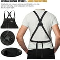 thumbnail image 4 of Leather Work Apron 24" X 36", ARCCAPTAIN Heat Flame Resistant Cowhide Blacksmith Aprons with 6 Tool Pockets for Welders Men Women, Adjustable M to XXXL-Black, 4 of 8