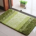 thumbnail image 6 of Hwkond Mats for Bathroom, Indoor Door Mat Non Slip Absorbent Dirt Trapper Entrance Mat Washable Inside Floor Mat Sturdy Soft Entry Doormats For Entryway,Green, 6 of 7