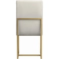 thumbnail image 4 of Coaster Upholstered Faux Leather Dining Chairs in Gray, 4 of 7