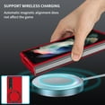 thumbnail image 4 of K-Lion Folding Slim Case for Samsung Galaxy Z Fold 4 Compatible with MagSafe Hard PC Non-Slip Anti-Scratch Anti-Fingerprint Shockproof Magnetic Flip Case For Samsung Galaxy Z Fold 4,Red, 4 of 8