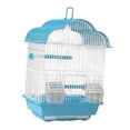 thumbnail image 4 of Jaula para Pájaros Y Loros, Jaula para Pájaros de Viaje con Asa Y Cuenco de Alimentación, Soporte para Jaula para Pájaros, Jaula para Periquitos, Loro L, 4 of 8