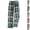 Dark Green, variant on HAJWOH Women's Pajama Pants Plaid Soft Elastic Waist Lounge Bottoms with Pockets