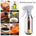 thumbnail image 4 of Pulverizador de aceite Micyples de acero inoxidable de 180 ml para cocinar, 4 of 5