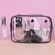 thumbnail image 5 of Bolsa transparente con cremallera Bolsa de aseo portátil con cierre de cremallera para mujeres Viajes de negocios, 5 of 9