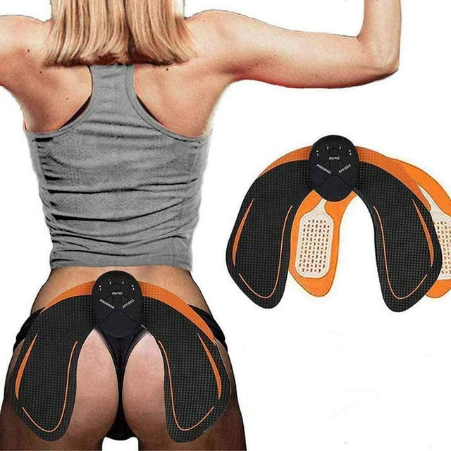 Stimulateur EMS Entraîneur de Hanches et Tonifiant pour Fesses Aide à Soulever le Tonifiant Électronique Intelligent pour Muscles du Dos Forme et Raffermit les Fesses Brûle-Graisse
