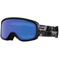 thumbnail image 1 of Giro Moxie Asian Fit Gafas de esquí - Gafas de snowboard para mujeres y jóvenes - Correa Data Mosh negra/blanca con lentes gris cobalto/amarillo, 1 of 1