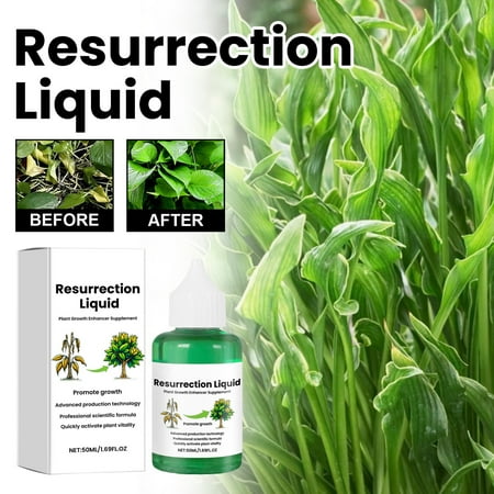 Moonspry Resurrection Liquid Plant Nutrient 50Ml Plant Growth Enhancer Supplement With Professional Scientific Formula For Indoor Outdoor Plants Houseplants Garden Plants Moonspry Resurrection Liquid Plant Nutrient 50Ml Plant Growth Enhancer Supplement With Professional Scientific Formula For Indoor Outdoor Plants Houseplants Garden Plants