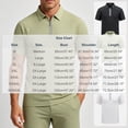 thumbnail image 4 of Men's Summer Ice Silk Cooling Quick Dry Business Sports Lapel Half-Zip Short Sleeve Shirt Casual Button Down Tops Tees Breathable Moisture Wicking Golf Fishing Hiking Outfits, 4 of 6
