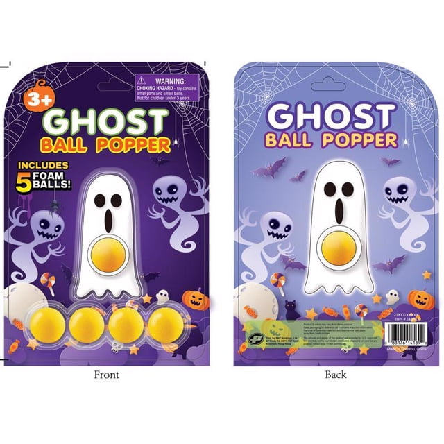 Juguete Ball Popper MasterToys Ghost, 1 unidad, para niños mayores de 3 años