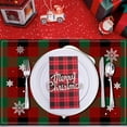 thumbnail image 4 of XWSHYW Manteles Tapete de Mesa Navideño, Tapete para Restaurante, Decoración de Mesa para Sala de Estar, Tapete Aislado para Mesa, Decoración de Fiesta, 4 of 6