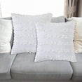thumbnail image 5 of Jioakfa Home Textiles Tassel Pillow Cover Modern Solid Color Cushion Pillow Backrest Pillow Cover K, 5 of 5