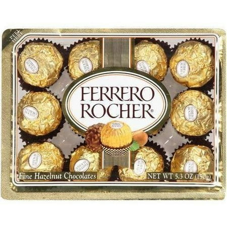 Ferrero Rocher® Fine Hazelnut Chocolates 5.3 oz. Pack