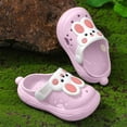 thumbnail image 7 of Toddler Girls Cloud Bow Slides Cute Fashion Shower Slippers Non-Slip Quick Dry Beach Pool Shoes Lightweight Slip-On Indoor Outdoor Summer Sandals Gibobby,8,Purple, 7 of 7