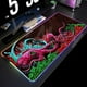 thumbnail image 5 of Alfombrillas de ratón LED para videojuegos, diseño de pulpo, alfombrilla de escritorio con retroiluminación grande, 39,3x19,6 pulgadas, alfombrilla para jugador RGB, alfombrilla luminosa para ratón, 5 of 5