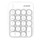 thumbnail image 1 of Ajazz AK18 2.4G Mini teclado numérico inalámbrico Laptops Teclado numérico portátil Operación silenciosa Batería de larga duración Accesorios para teclado Blanco sweethay EL005324-01B, 1 of 6