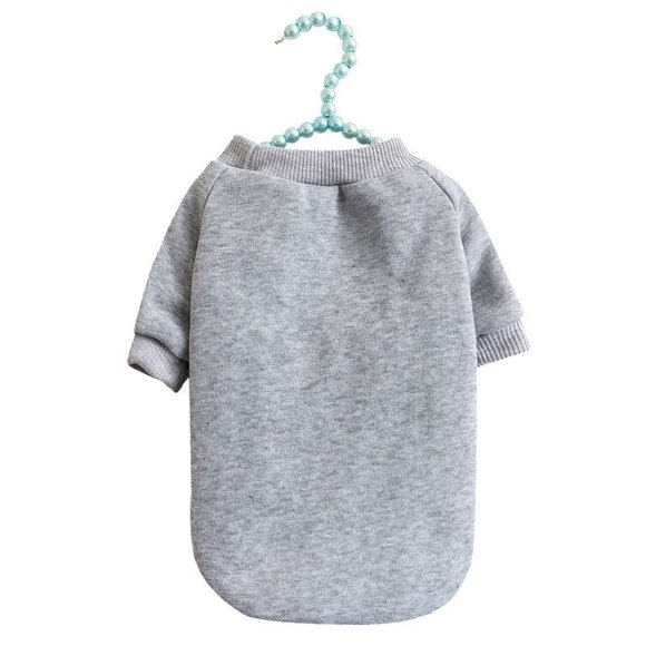 Vaidha Winter Dog Sweater | Cute Peach Heart Print | Soft Breathable Fabric | Puppy & Small Dog Clothes | Spring Summer Beachwear | 1 Piece