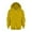 Yellow, variant on lnmuld Hoodies for Teen Girls Solid Color Sweatshirt Zip Jackets Long Hoodie Top Sleeve Up Girls Kids Boys Coat&jacket Size:7-8 Years