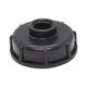 thumbnail image 1 of Riwesomey Adaptador de válvula de grifo de contenedor de agua de 60mm, piezas de repuesto, conector de manguera de grifo de jardín para el hogar, Herramientas eléctricas Convexo 1/2 pulgada Riwesomey TO009650-04, 1 of 6