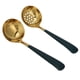 thumbnail image 5 of 2 uds cuchara de sopa de acero inoxidable cuchara ranurada espumadera cubiertos vajilla juegos de utensilios de cocina, 5 of 8