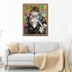 thumbnail image 3 of 5D bricolaje completo taladro diamante pintura chimpancé punto de cruz bordado kits Likrtyny decoración de arte, 3 of 6