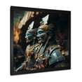 thumbnail image 2 of Designart "Terracotta Warriors of China II" People Framed Wall Art Decor - Global Brown China Art Bedroom Framed Canvas Wall Art, 2 of 6