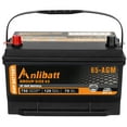 thumbnail image 2 of Anlibatt BCI Group 65 Battery, AGM 12 Volt Rechargeable Automotive Batteries for Car, 750CCA 70Ah 120RC, Maintenance Free, 2 of 7