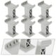 thumbnail image 3 of 6 piezas de juguetes para muelles de puente de tren para niños, elevadores de soporte para puente de tren, accesorios para vías de tren, 3 of 5