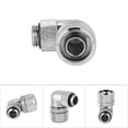 thumbnail image 4 of Elbow Water Cooling Fitting, G1/4 2 Points Thread Fine Workmanship Water Cooling Tube Fitting  for Computer Water Cooling Systems, 4 of 8