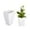 White, variant on Epotoor 14.2” x 10.6” x 14.6” Black Plastic Grow Pots with Drainage, 10 Count