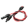 thumbnail image 3 of TFixol 1. High-Quality MC4 to Anderson XT60 Solar Panel Adapter with 12AWG Cable, 0.6m Length, Red & Black, 1 or 2 Pcs Option  
2. Durable Solar Panel Connector: MC4 to XT60 Adapter with 12AWG Wire,, 3 of 5