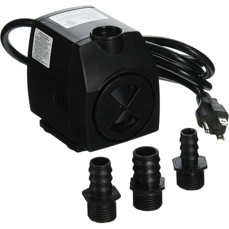 Jebao WP1500 WP-1500 Submersible Water Pump, Black