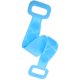 thumbnail image 3 of Cepillo de ducha de silicona de doble cara, masajeador, limpiador y cinturón de baño (azul), 3 of 6