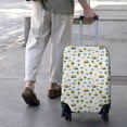 thumbnail image 3 of Cartoon Construction Vehicles Suns White Pattern Luggage Cover Fashion Suitcase Cover Baggage Covers Fit 25-28 Inch Luggage (Go Travel), 3 of 5