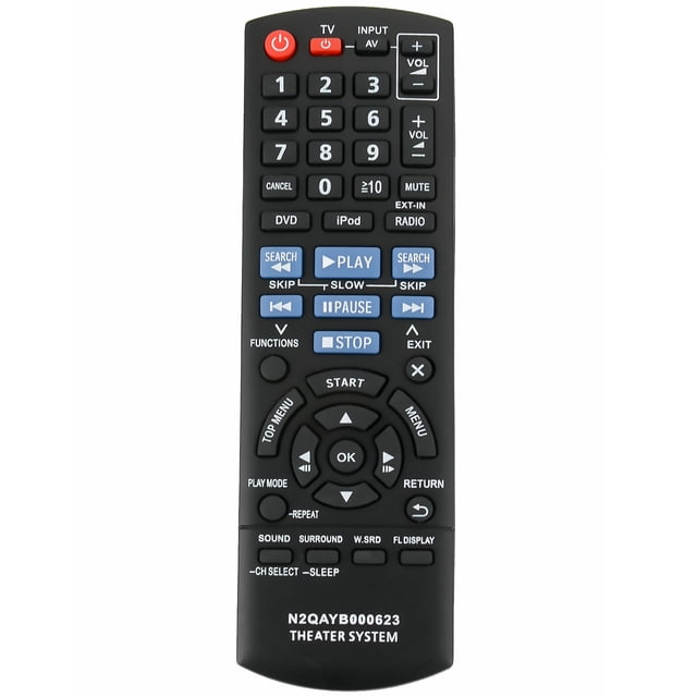 New N2QAYB000623 Replaced Remote Control fit for Panasonic DVD Home