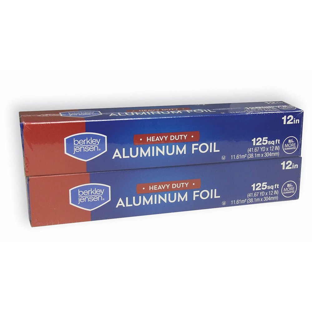 Product of Berkley Jensen HeavyDuty Aluminum Foil, 2 pk./125 sq. ft