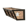 thumbnail image 5 of Meyda 151694 30 in. Horseshoe Vanity Light, Timeless Bronze & Silver Mica, 5 of 5