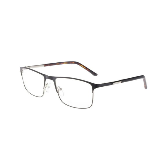 NEW VALIANT EYEWEAR V-3126 Matte Black & Silver Eyeglasses 55/18/145
