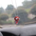 thumbnail image 3 of Figuras de acción de Anime para niños, muñecos de Spiderman, Marvel, Venom, Deadpool, coche colgante, decoración colgante, juguete Interior, regalo de cumpleaños（8，, 3 of 5