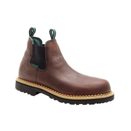 Georgia Bottes Georgia Géantes pour Hommes, Bout Souple, Marron