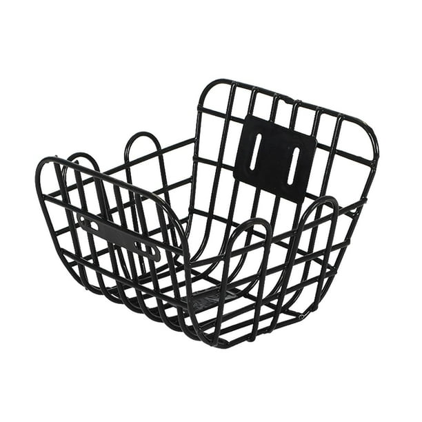 Cesta delantera para bicicleta infantil, para niños y niñas, para triciclos, accesorio práctico y fácil de usar. Montaje de horquilla de lámpara S