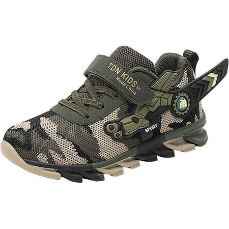 

Kids Sneakers for Boys Running Shoes Lightweight Breathable Walking Shoes