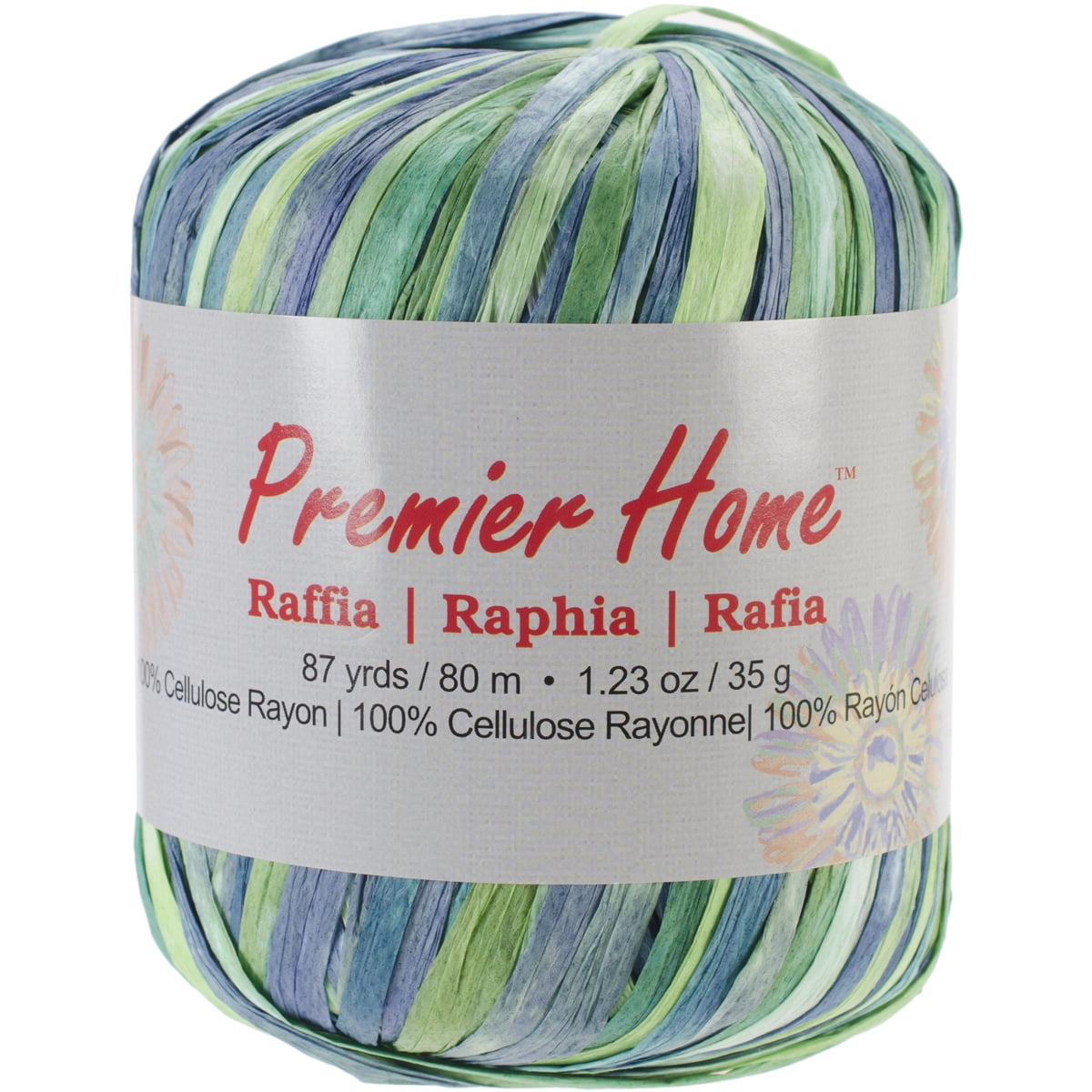 Raffia Yarn MultisAzurite Walmart Canada