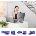 thumbnail image 6 of SideTrak Swivel 14" Attachable Portable Laptop Monitor FHD IPS USB Laptop Dual Screen with Kickstand | Mac, PC, & Chrome Compatible | Fits All Laptop Sizes | USB-C or Mini HDMI Powered (Dark Silver), 6 of 8