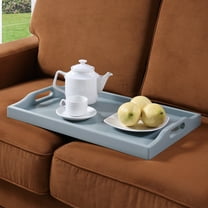 Convenience Concepts Designs2Go Serving Tray in Gray Wood Finish