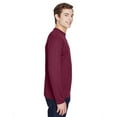 thumbnail image 3 of Team 365 TT11L Men's Zone Performance Long Sleeve T-Shirt-Sport Maroon-XL, 3 of 3