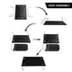 thumbnail image 3 of Small Folding Table Ultralight Compact Camping Table for Outdoor Backpacking Hiking Picnic Beach, 3 of 5